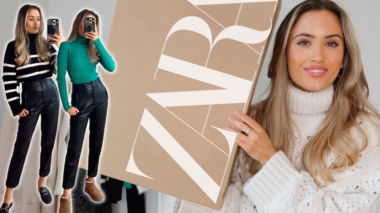 NEW IN ZARA TRY ON HAUL | Kate Hutchins
