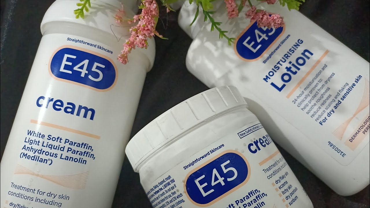 The Different Type Of E45 Lotion And Their Effect On The Skin #viral #skincare #beautyproducts