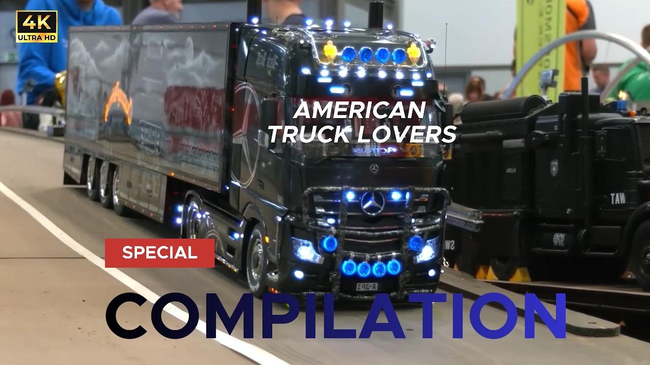 American RC Truck & Excavator Extreme Mud & Dirt Compilation 4K.