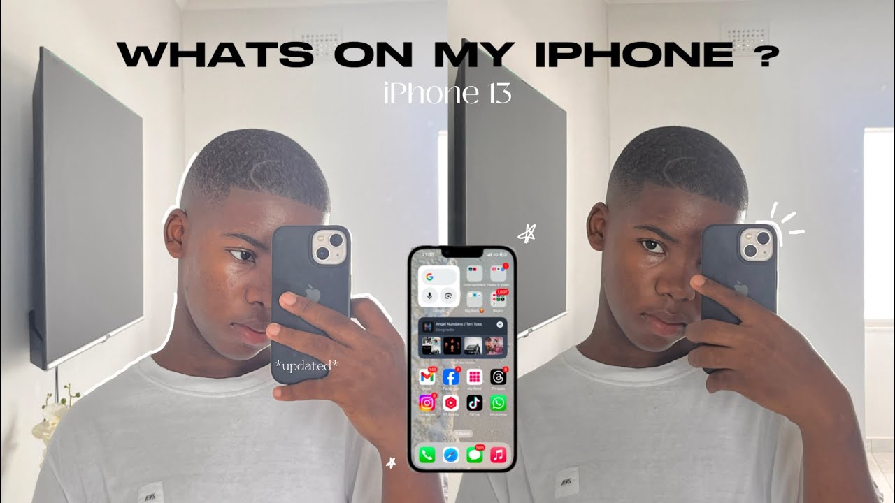 Что на моём iPhone 13 | 2025 | *обновлённый* обзор телефона | Южноафриканский ютубер 🇿🇦