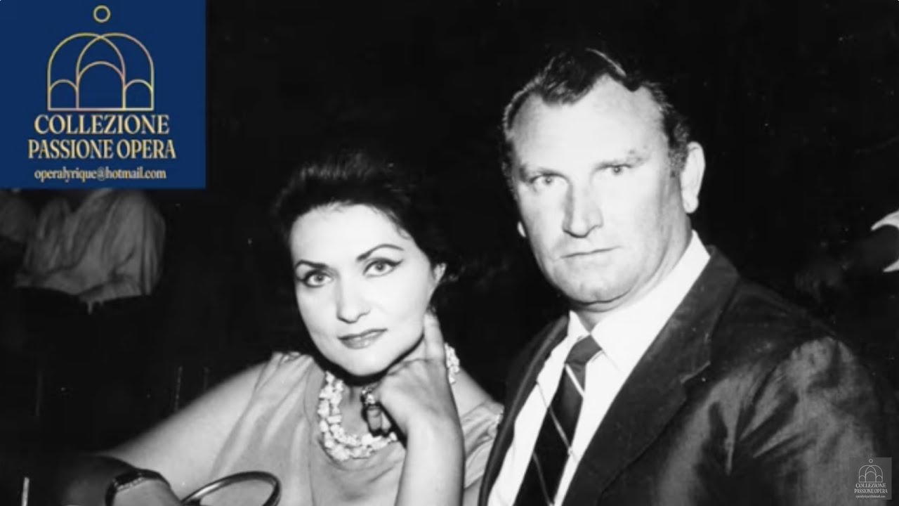 RARE “Dans les rôles d’amoureux” Nicola Rossi Lemeni. LES CONTES D'HOFFMANN. LIVE: GENEVE ?.05.1966