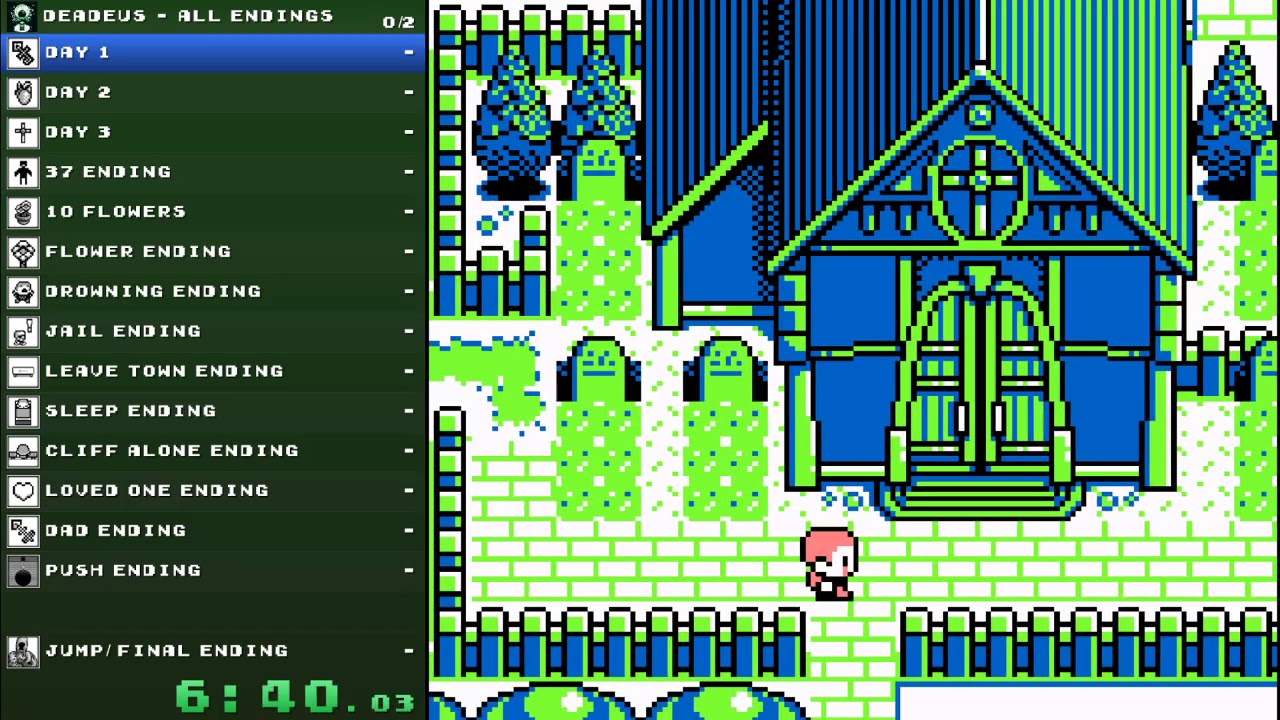 Deadeus - All Endings Speedrun