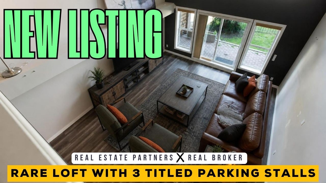 South Calgary, AB Loft Condo for Sale | Unique 2-Storey Home Near Marda Loop!