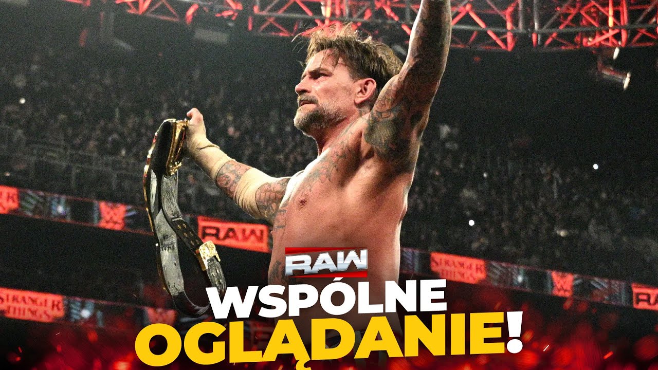 🔴 WSP&Oacute;LNE OGLĄDANIE - WWE RAW 12 Stycznia 2025