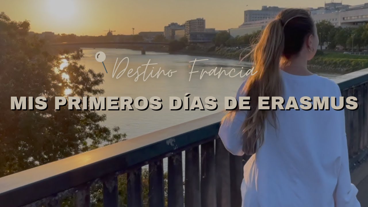 Mis primeros días de Erasmus❣️ Me voy a estudiar a Francia? ✈️| Erasmus en Nantes