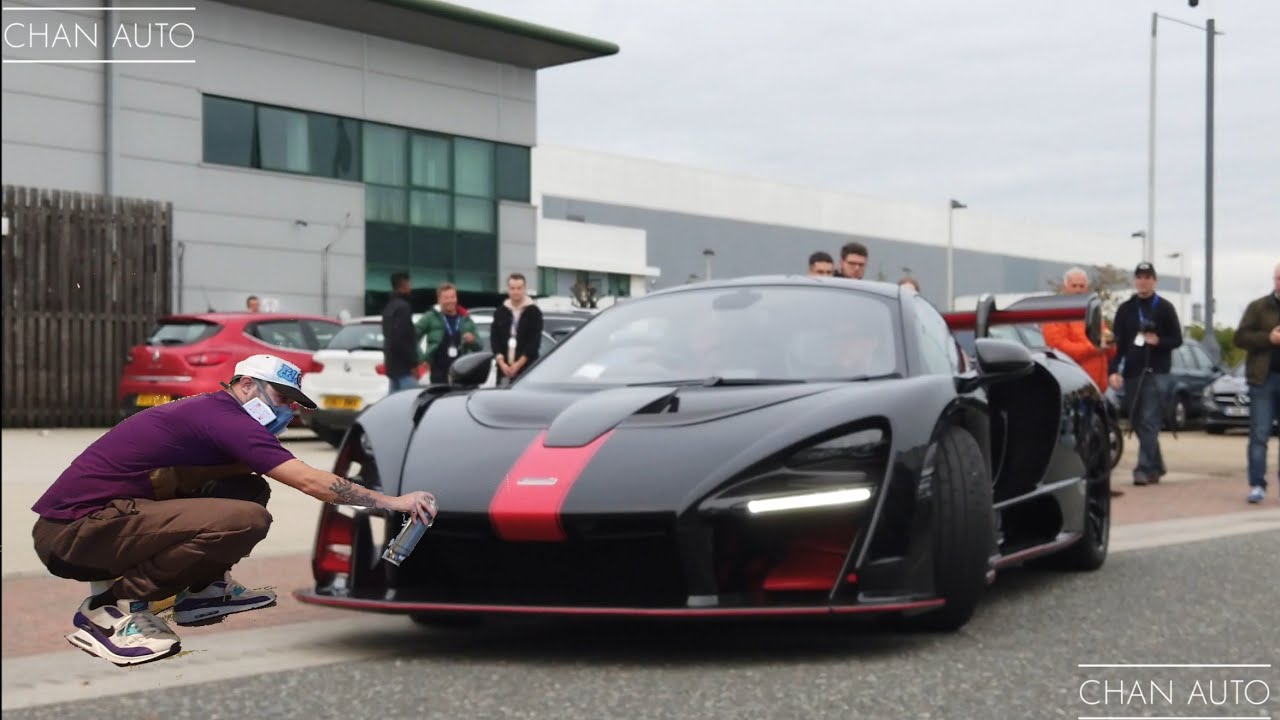 Hypercars and graffiti.... ahhhh bliss.  Cars and Coffee - Topaz London