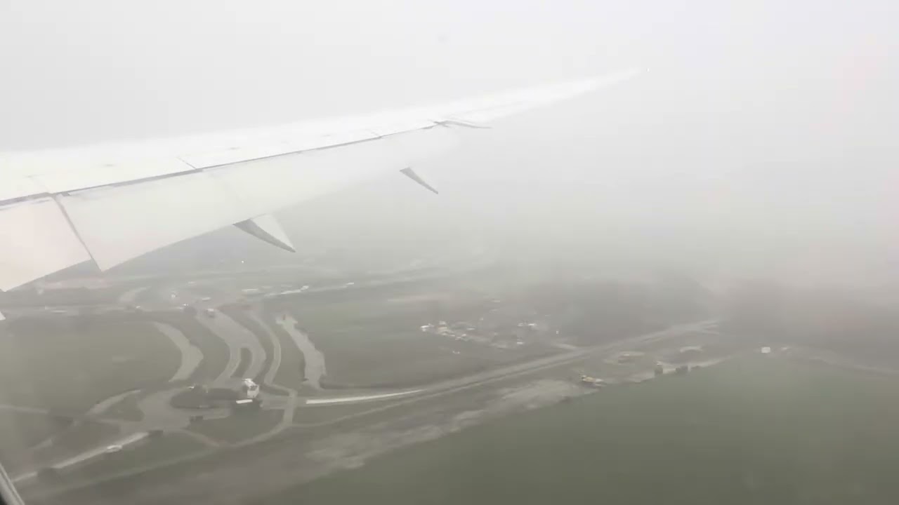 Air Europa - Landing in Amsterdam