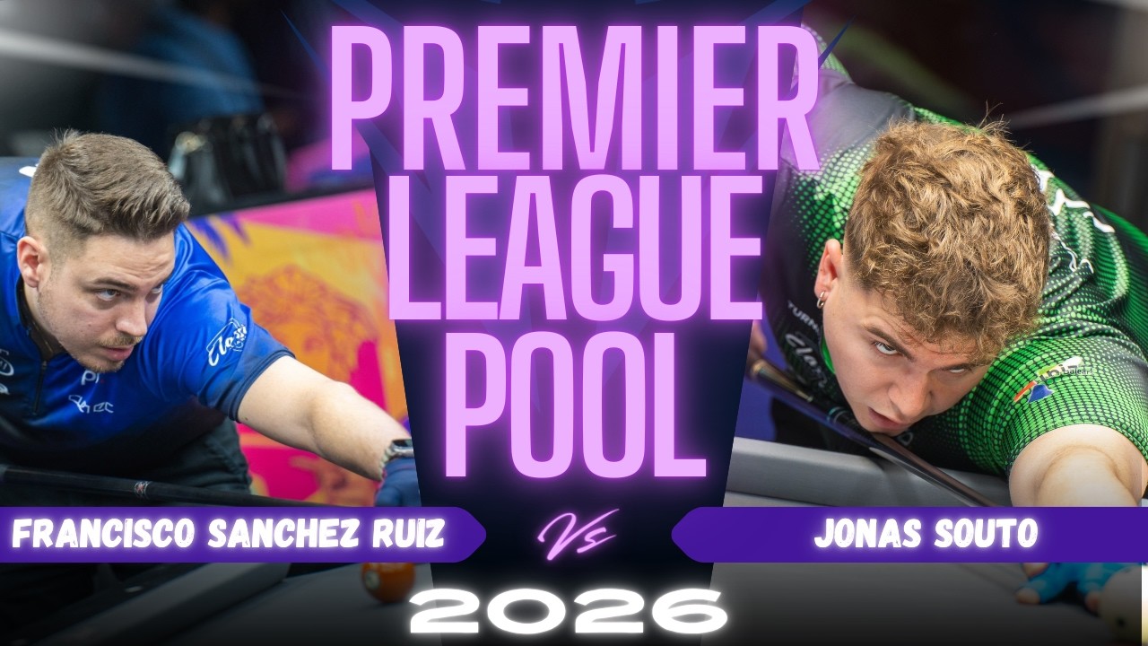 DAY 3 | FRANCISCO SANCHEZ RUIZ vs JONAS SOUTO | PREMIER LEAGUE POOL 2026