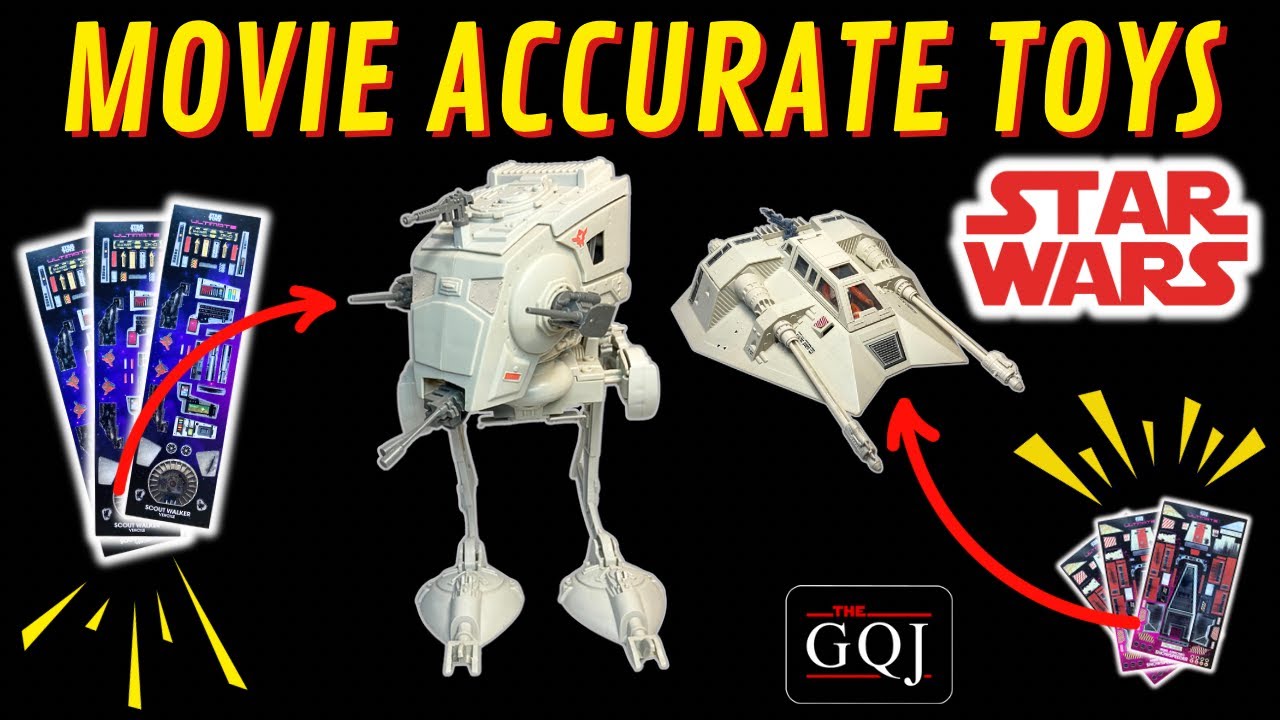 How To Make Vintage Kenner Star Wars Toys Movie Accurate!