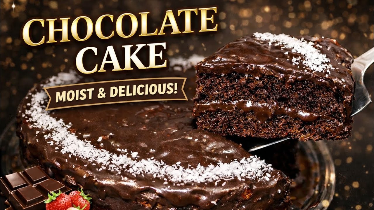 Make this soft and fluffy Chocolate Cake in just 11 minutes 🍫✨ | Quick, easy & super delicious!