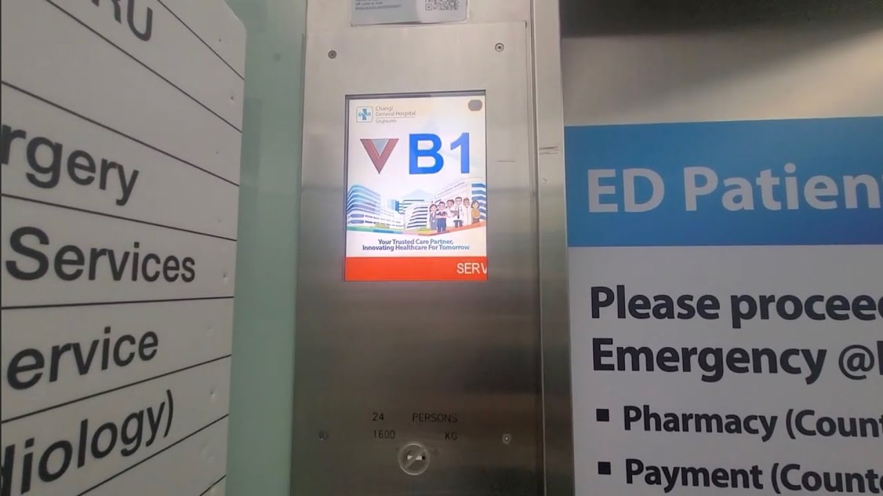 Fujitec lifts - Changi General Hospital + some announcements