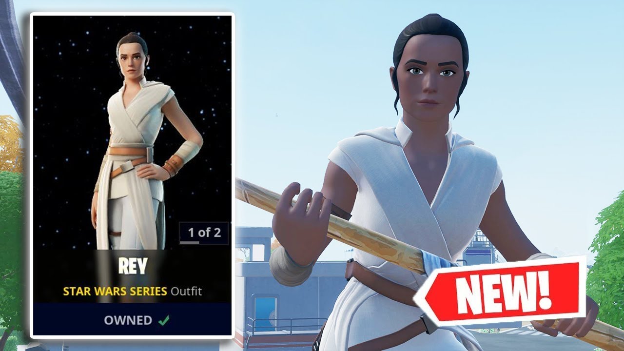 NEW REY Skin Gameplay in Fortnite!