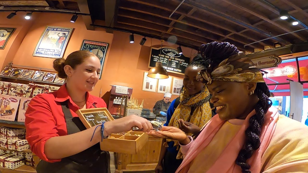 She Gave Us The Most Expensive Chocolate In Belgium For Free. #travel