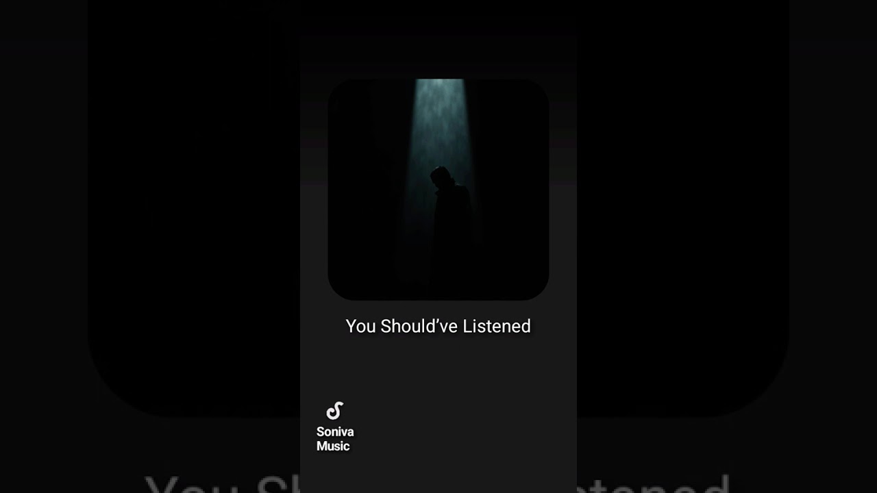 You Should’ve Listened - Ai Music / My Lyrics