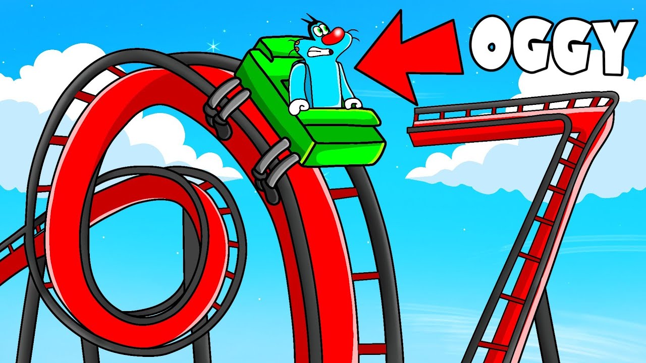 Roblox Oggy Riding World Highest Cartride 