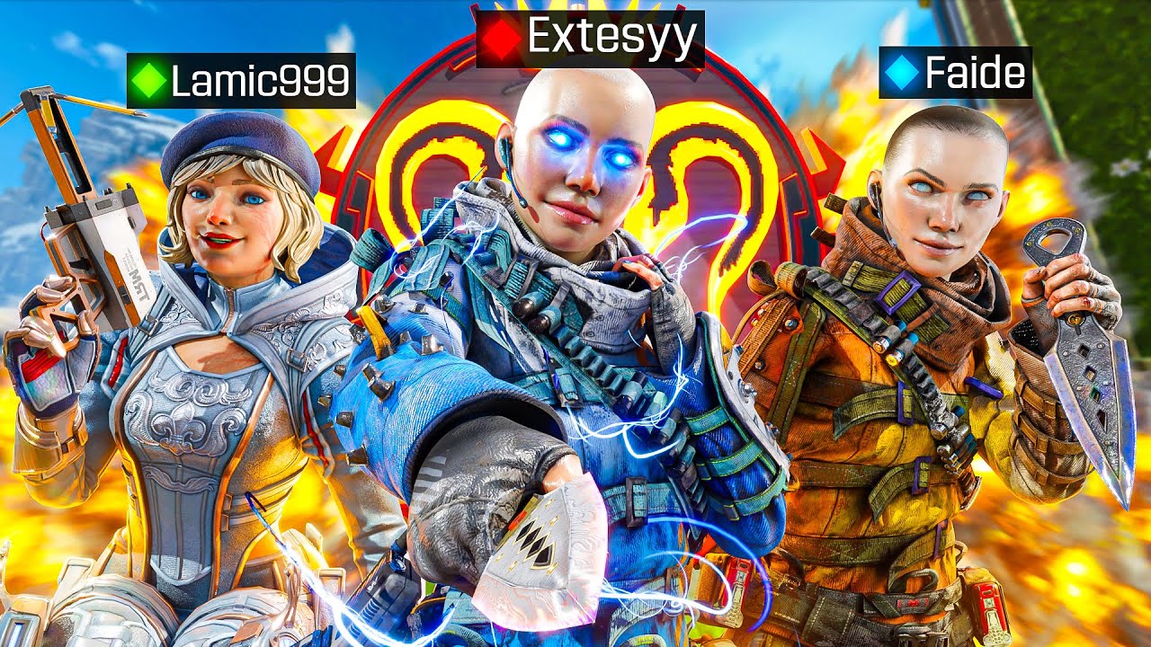 Extesyy x Faide x Lamic vs Top 40 Aimbotters
