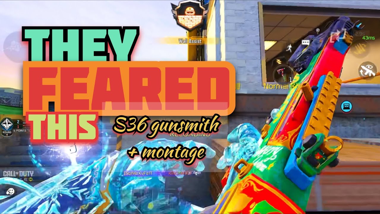 THE UNSUNG BEAST : S36 CODM Gunsmith
