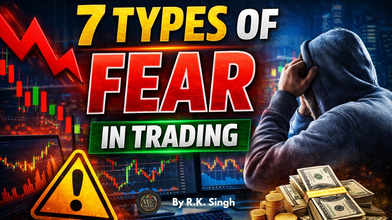 Why Traders Lose? 7 Hidden Fears in Trading Explained|| R.K. Singh ||