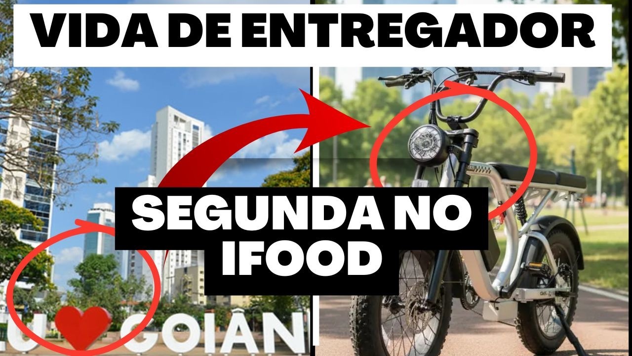SEGUNDA DE BIKE NO IFOOD