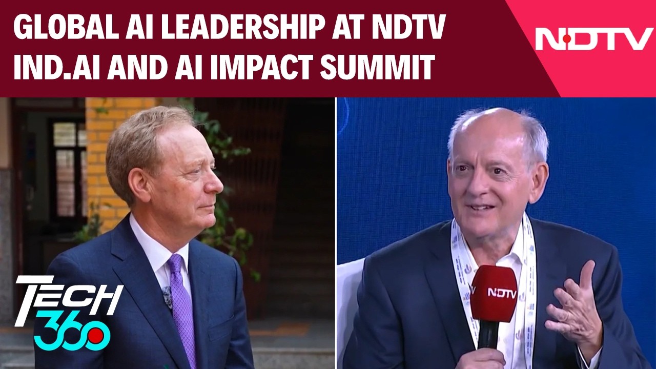AI Summit | Global AI Leadership at NDTV Ind.ai and AI Impact Summit | Brad Smith, OpenAI, Nothing