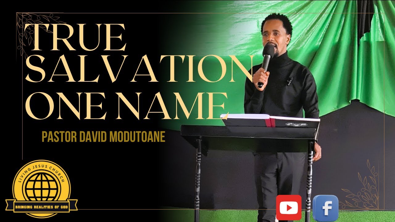 Only ONE NAME Can Save You—Not Your Church, Not Religion! | Pholoso ya 'Nnete Pastor David Modutoane