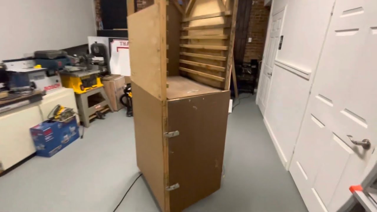 Scored a Screenprinting Drying Cabinet from Facebook Marketplace