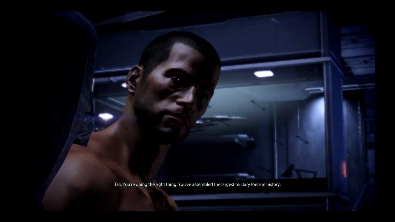 Mass Effect 3 - Tali's Romance all scenes