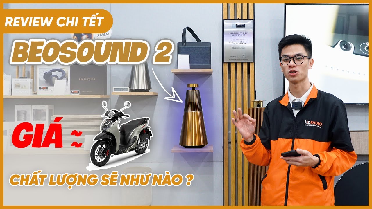 Review chi tiết, nghe thử Loa B&O BeoSound 2 Chính Hãng - Đẳng Cấp, Tinh Tế, Nghe Nhạc Cực Hay!