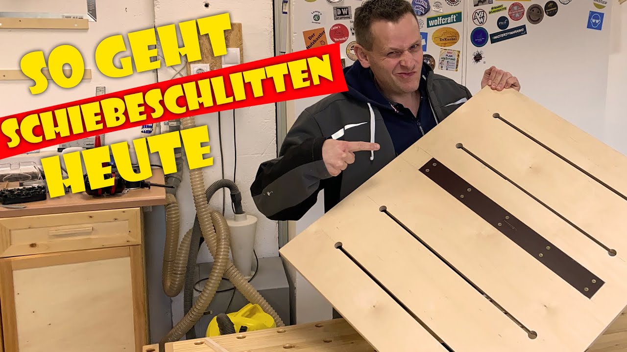 Schiebeschlitten für Profis - So viele Funktionen hat sonst keiner!