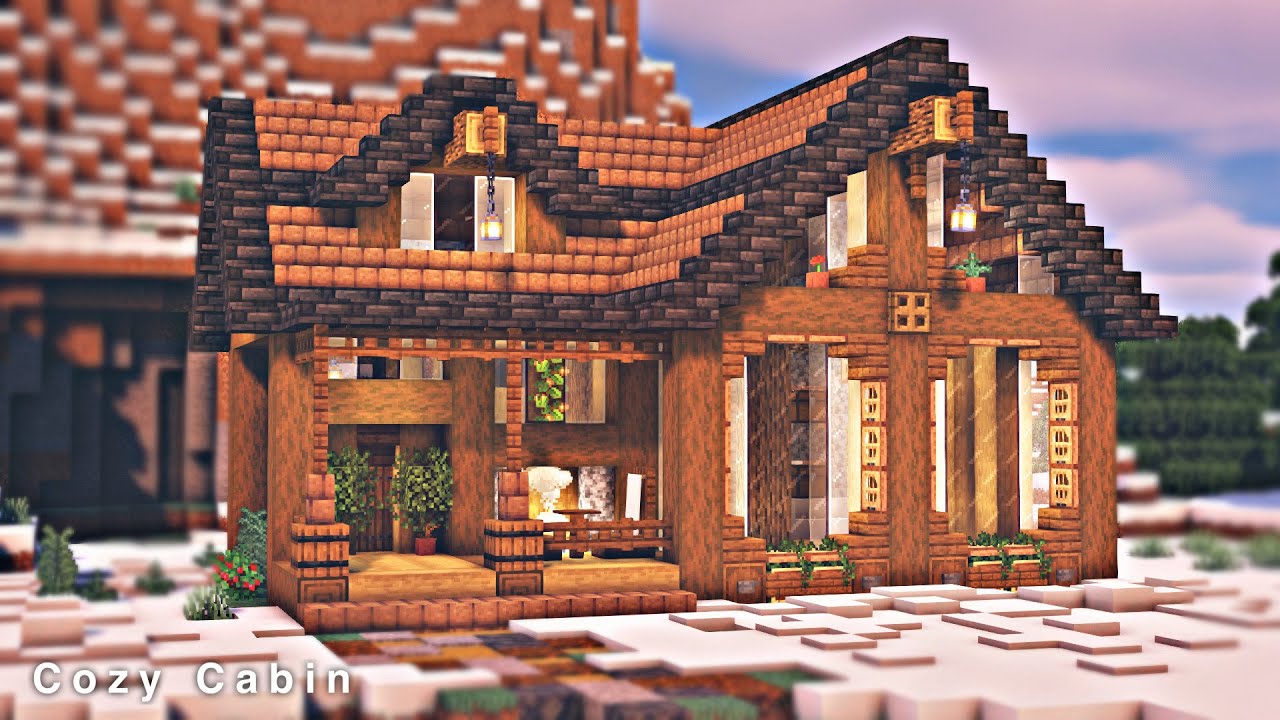 Minecraft | How to Build a Cozy Cabin