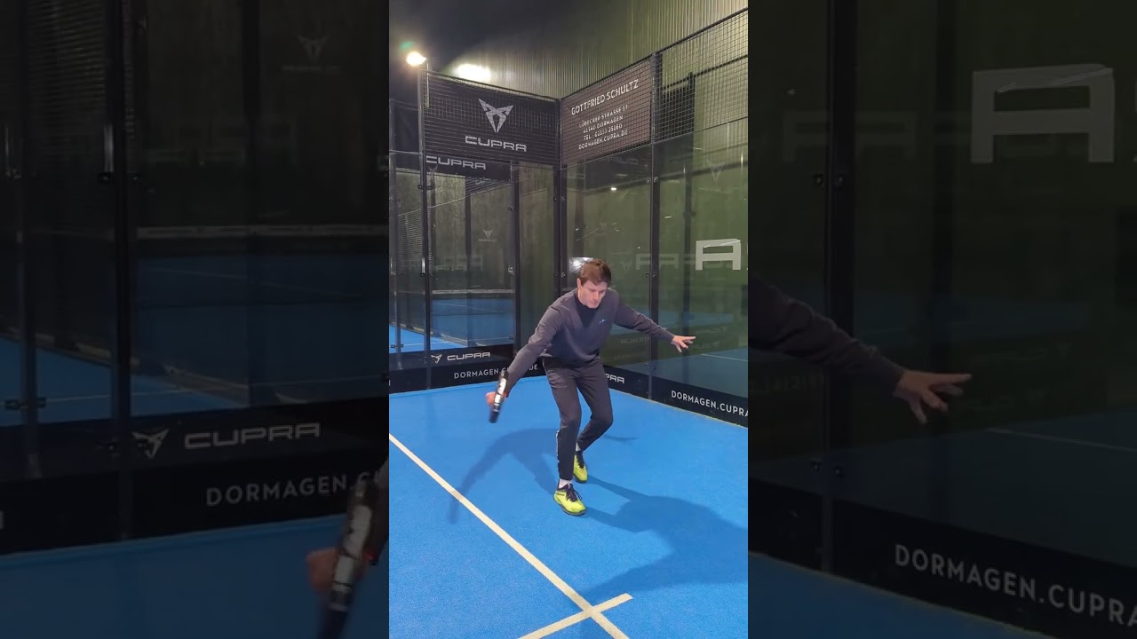 Padel backhand trick