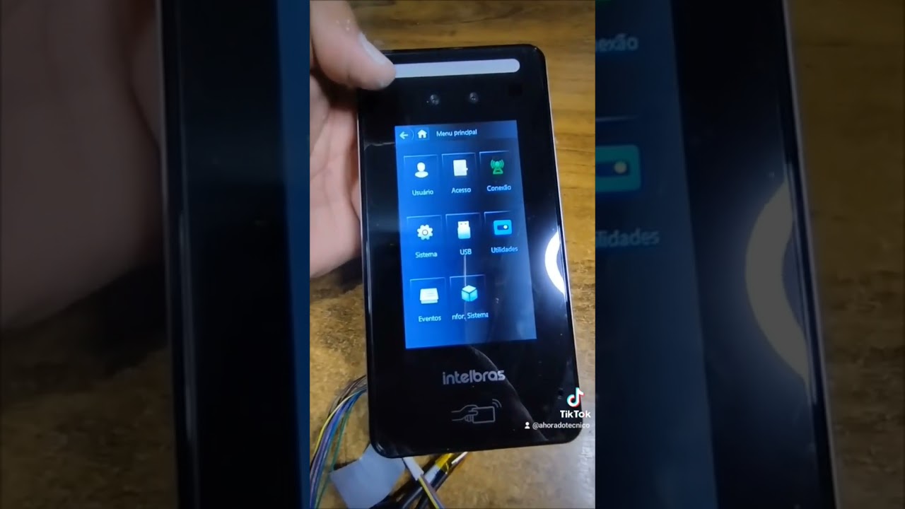 Controlador facial Intelbras SS 3540 MF Face