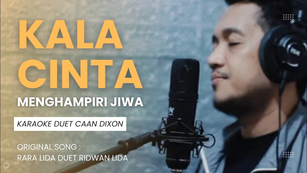 Kala cinta menghampiri jiwa | Karaoke duet cowok/pria | Dangdut original