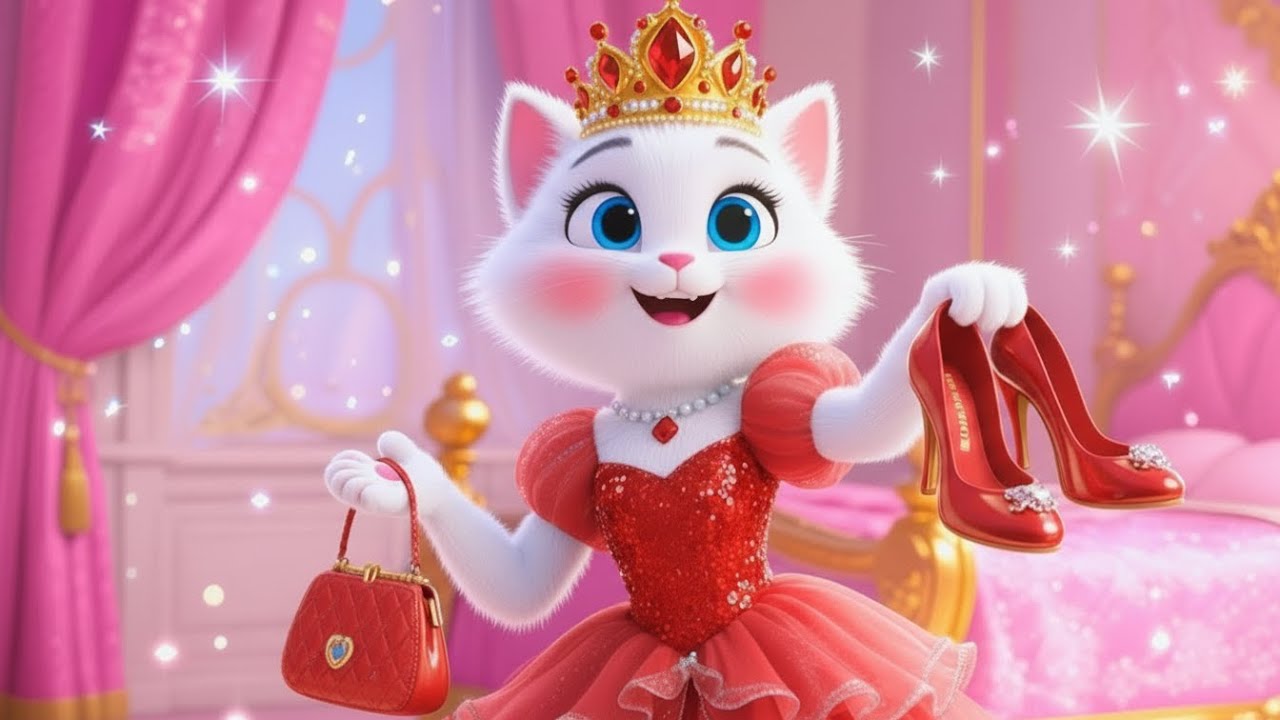 Cute Kitten Try Makeup For The First Time | Meow Fashion Show Ai Cat Story 🐱💄