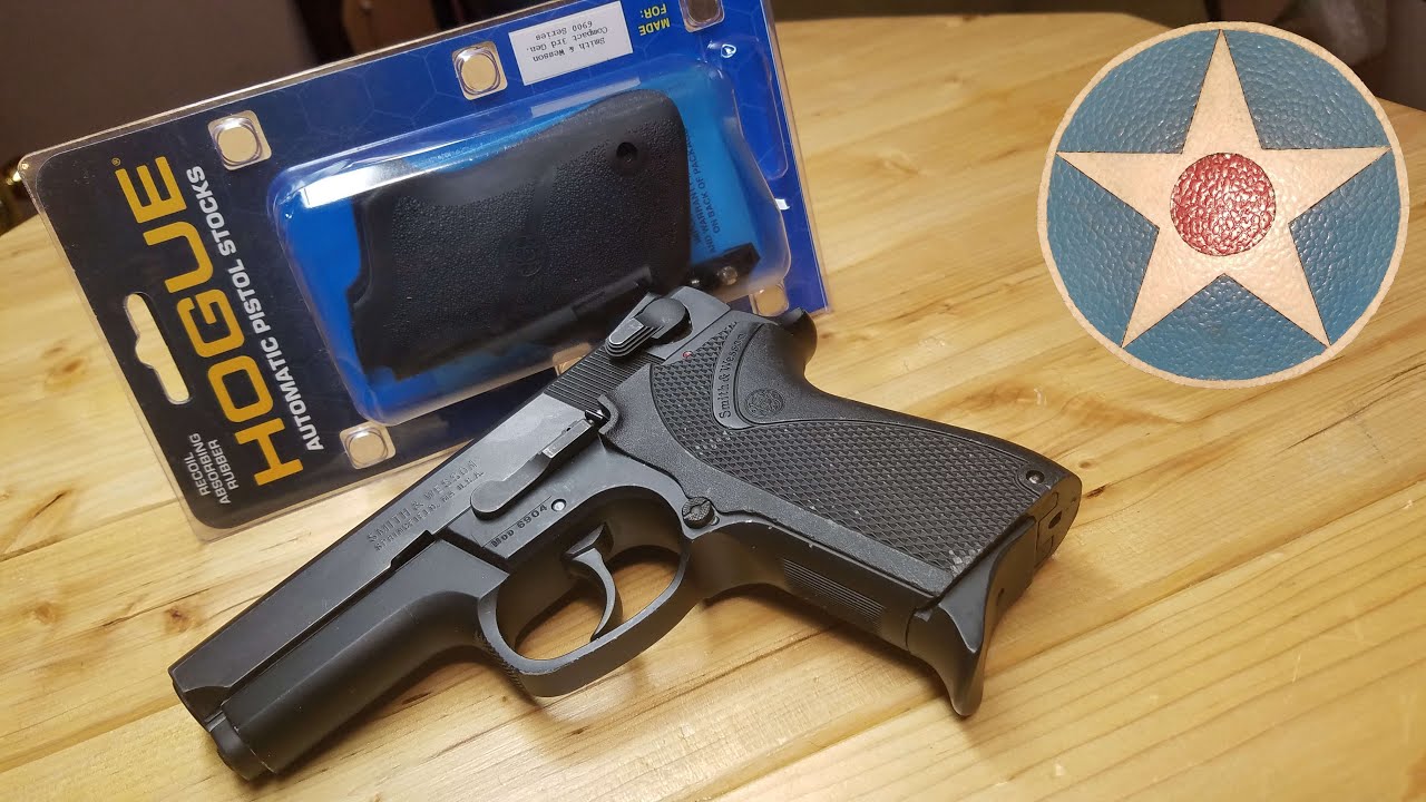 Hogue Smith & Wesson 6900 Grip Install & First Impression Review