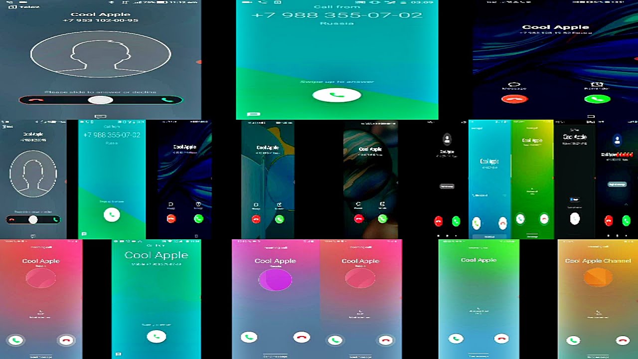 New big mix for my subscribers / screen calls recordings / different incoming calls