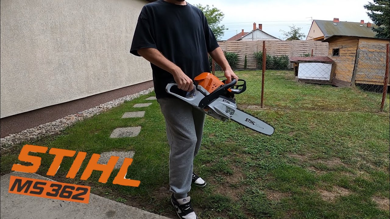 Az új játékszer! STIHL MS 362 unboxing, első indítás | first start! (GOPRO HERO 8 BLACK)