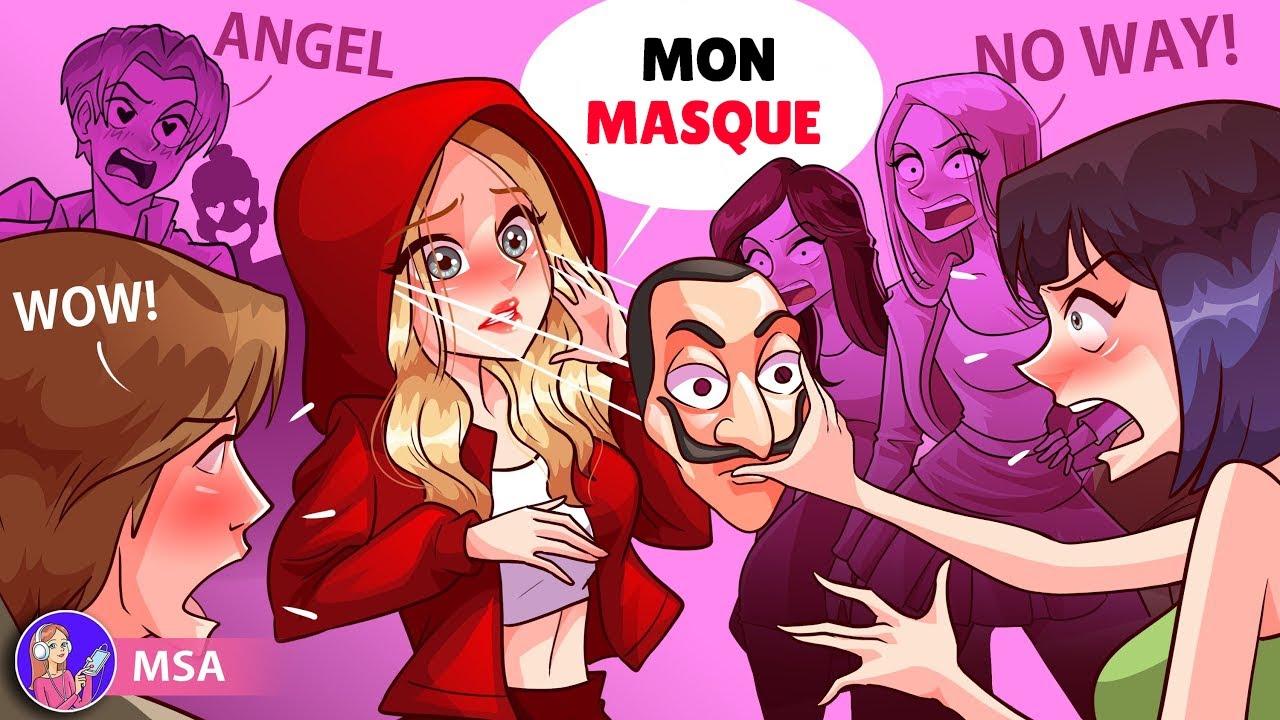 Personne ne savait que j'étais la plus jolie fille, jusqu'à ce que j'enlève mon masque
