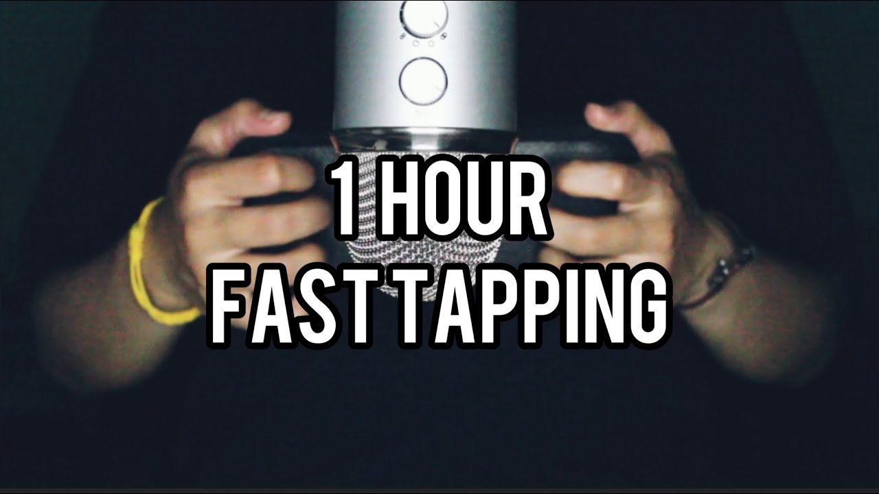 ASMR 1-Hour Fast Tapping (No Talking)