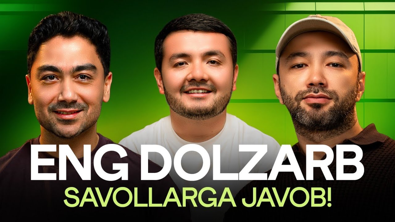 ENG DOLZARB SAVOLLARGA JAVOB