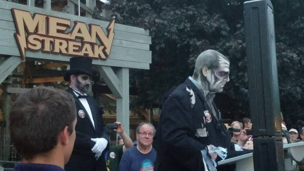 Cedar Point Mean Streak funeral