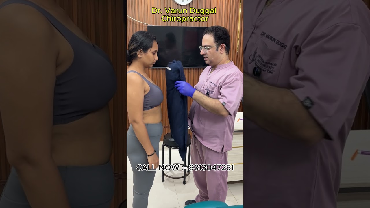 Chiropractic Treatment in Delhi | Back Pain | Dr. Varun | Mid Back pain | Thoracic Spine