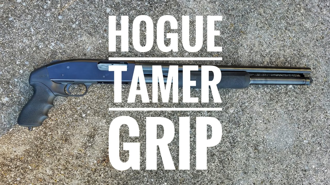 Mossberg 500 Hogue Tamer Grip and Forend