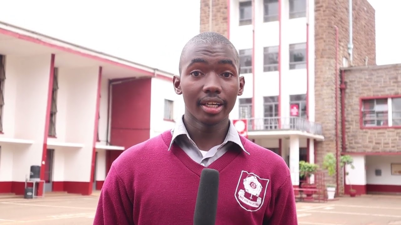 Good Morning Pep Talk in The Lenana School. Amb. Wambugu Wa Kamau. @kenyacitizentv