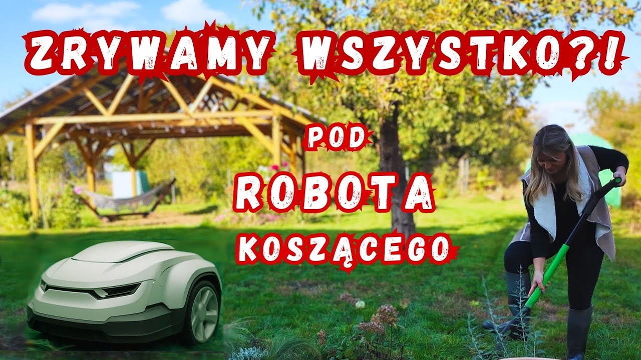 Niszczymy ogród ?! Zakładamy IDEALNY trawnik pod robota. Robot koszący- jaki wybrać ?