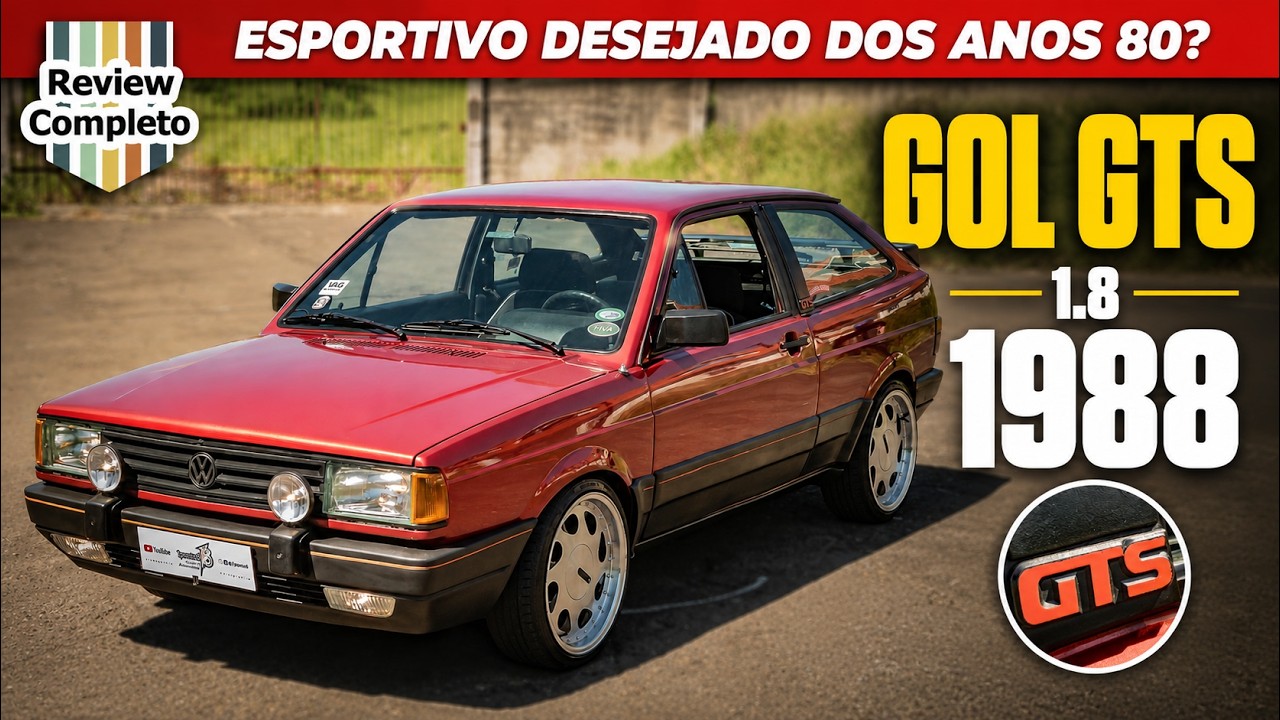 Gol GTS 1.8 1988: anda mais que o GTI?