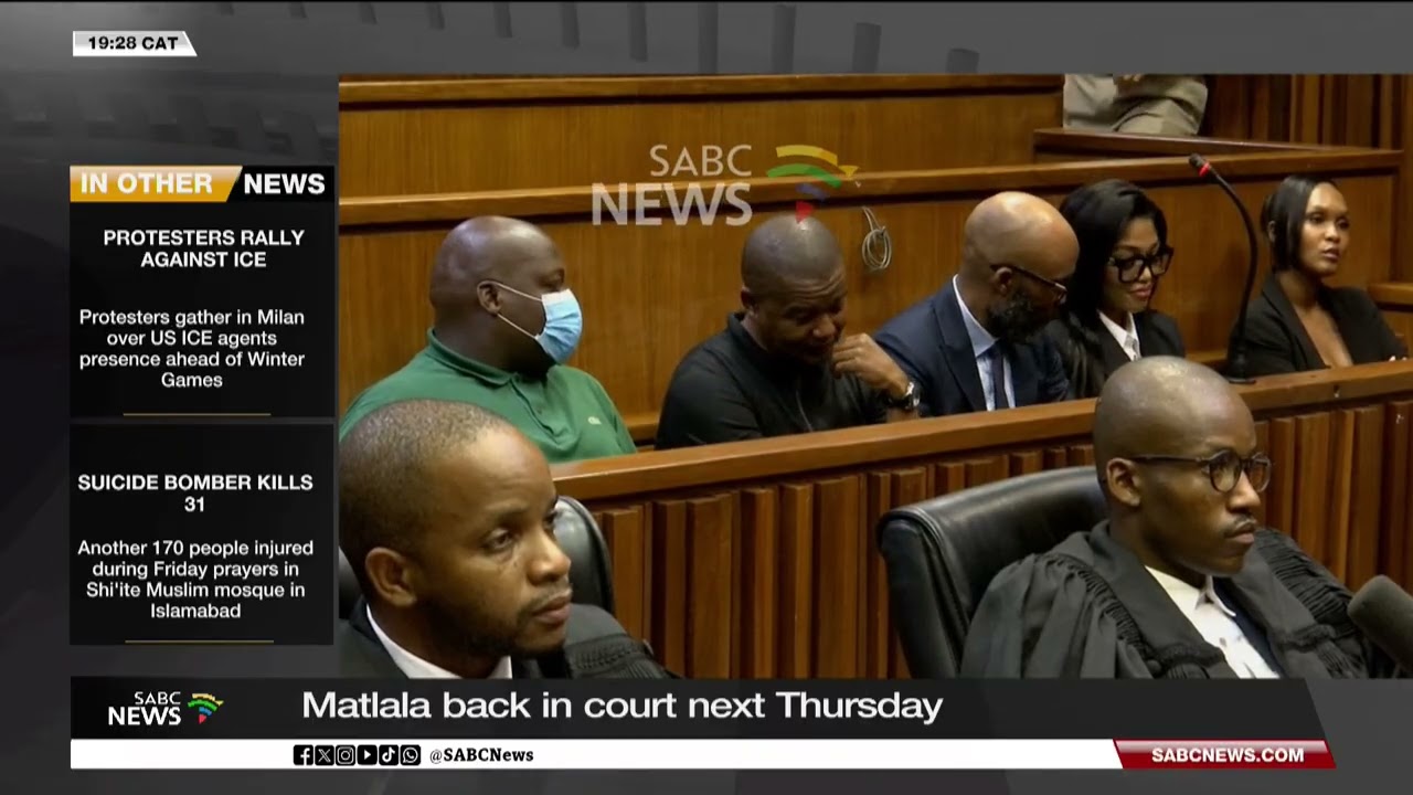 Matlala back in court next Thursday