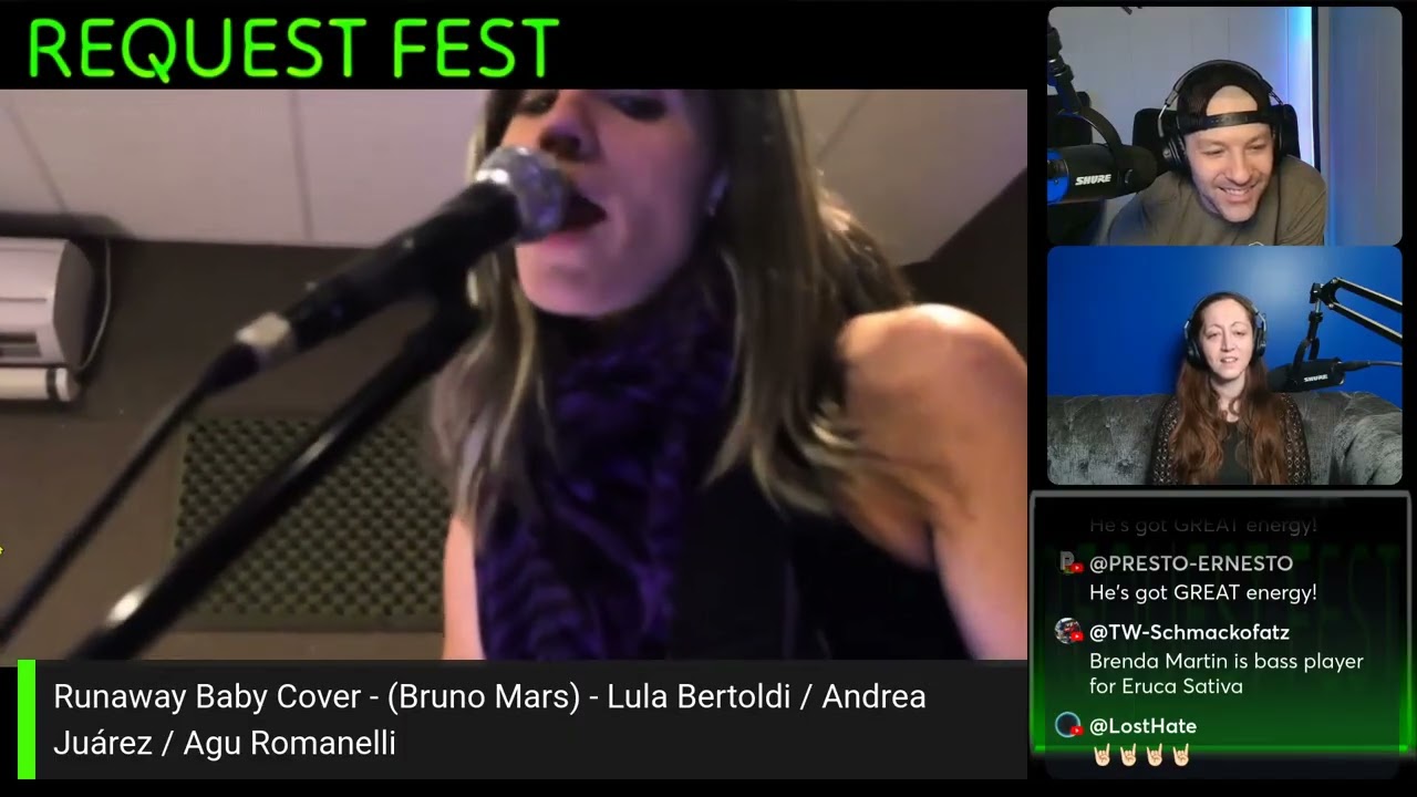 LULA BERTOLDI ON REQUEST FEST [DOUBLE REACTION]