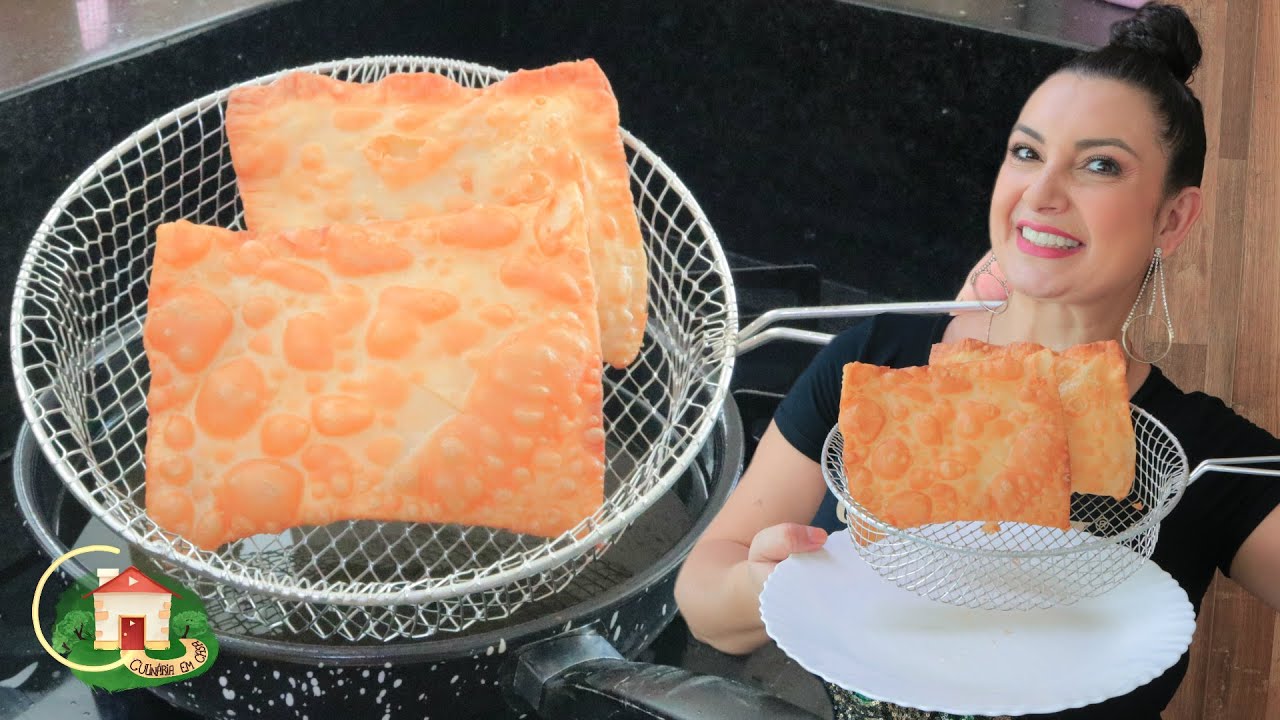 DESSA FORMA VOCÊ NUNCA FEZ PASTEL - SÓ 2 INGREDIENTES