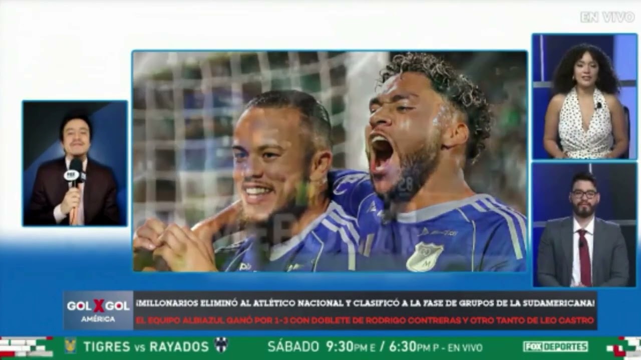 ¡HUMILLACIÓN TOTAL! 🤫 Millonarios borró a Nacional de la Sudamericana | Análisis
